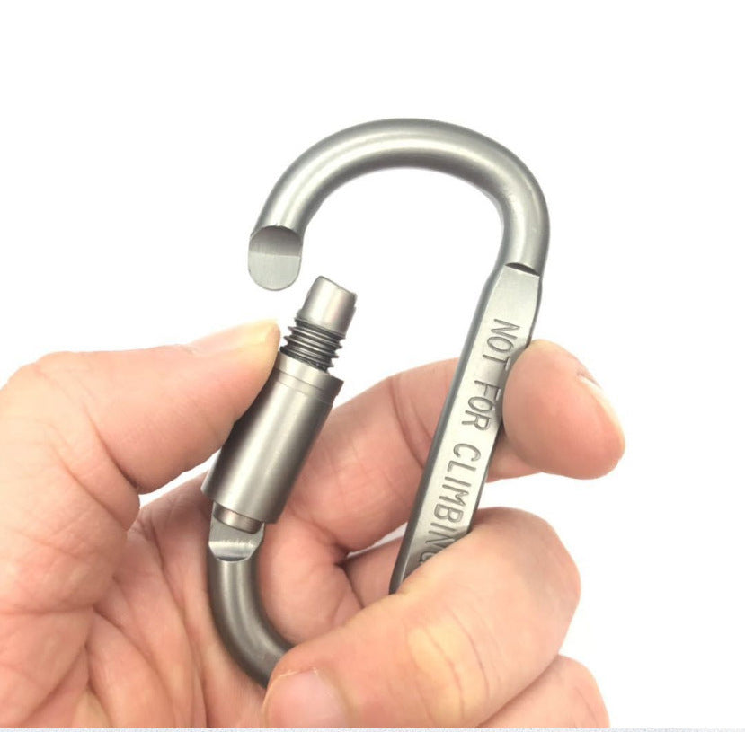 Portable aluminum carabiner | Travel Gadget – Travel Accessories - Tribe Feel