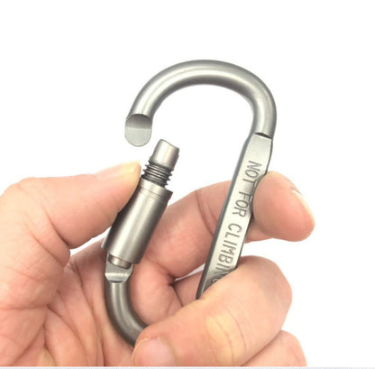 Portable aluminum carabiner | Travel Gadget – Travel Accessories - Tribe Feel