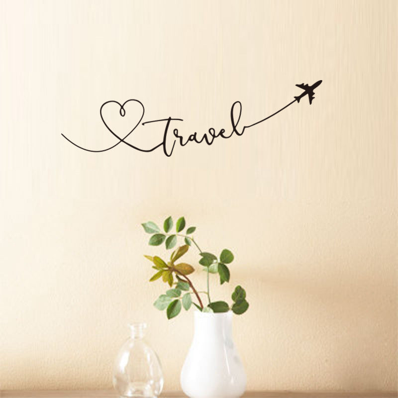 Travel Wall Stickers with Plane – Unique Travel Gift & Room Décor for Travel Lovers -  Travel Gifts