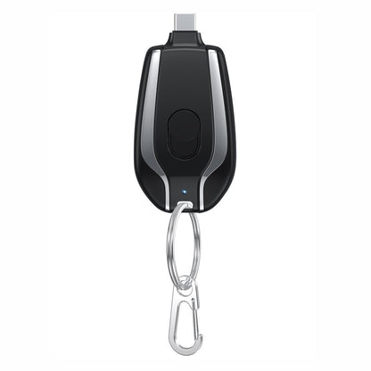 Mini Portable Emergency Charger – Keychain Power Bank with Carabiner | Tribe Feel  Travel Gadgets