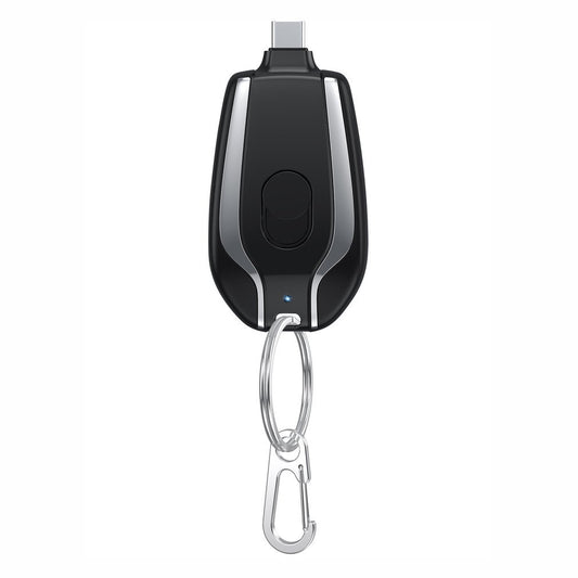 Mini Portable Emergency Charger – Keychain Power Bank with Carabiner | Tribe Feel  Travel Gadgets