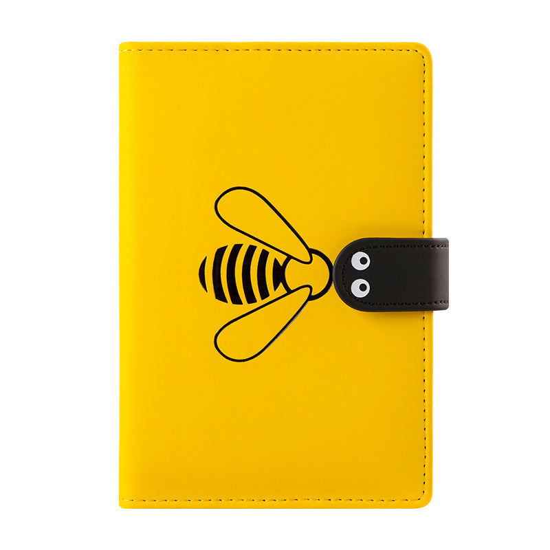 Bee Travel Notebook – 144-Page A5 Journal for Notes, Sketches & Travel Memories