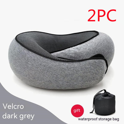 Travel Neck Pillow - Durable U-Shaped Travel Memory Cotton Cushion - Tribe Feel