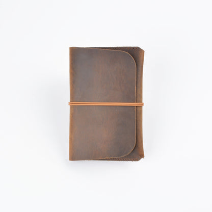 Laminated Leather Passport Holder & ID Card Organizer | Secure & Stylish - Tribe Feel