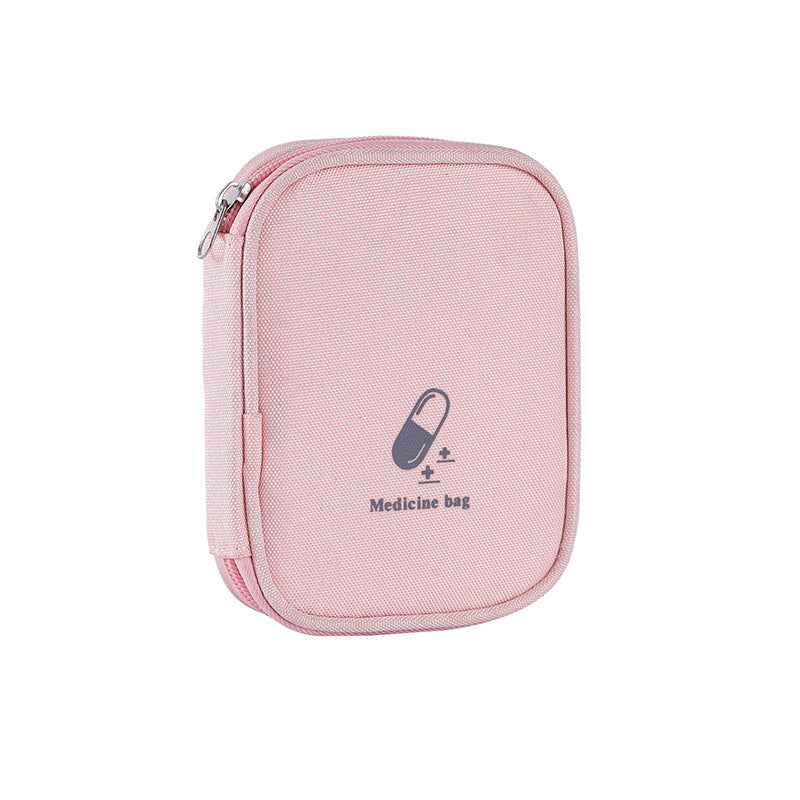 Travel First Aid Storage – Portable Medicine Bag – First Aid Kit Travel Organiser