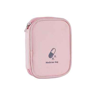 Travel First Aid Storage – Portable Medicine Bag – First Aid Kit Travel Organiser