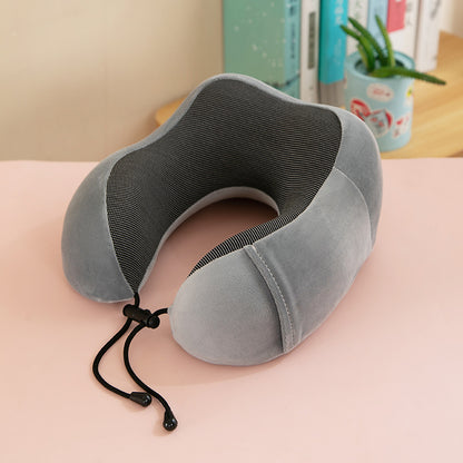 Memory Foam Travel Pillow with Adjustable Tightening Strings - Ultimate Travel Comfort – Travel Accessories