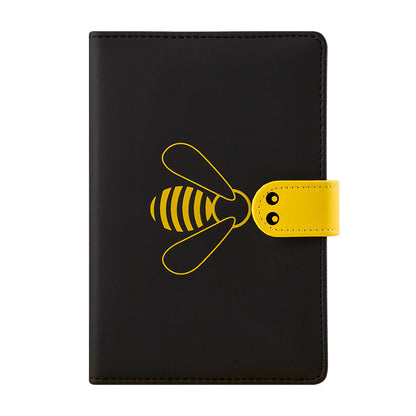 Bee Travel Notebook – 144-Page A5 Journal for Notes, Sketches & Travel Memories