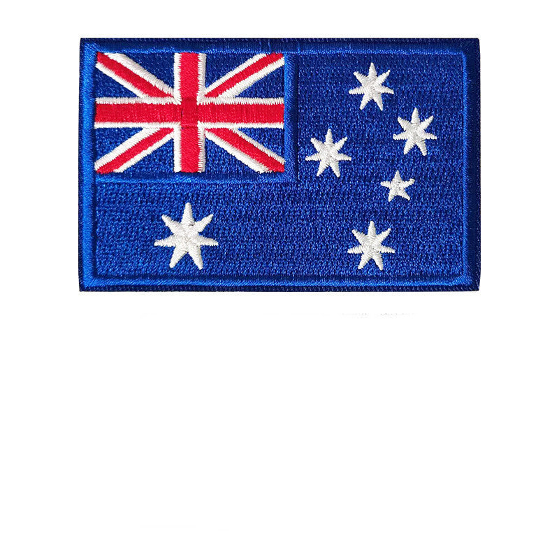 Embroidered National Flag Patch - Backpack flag patch – Travel Accessories - Tribe Feel