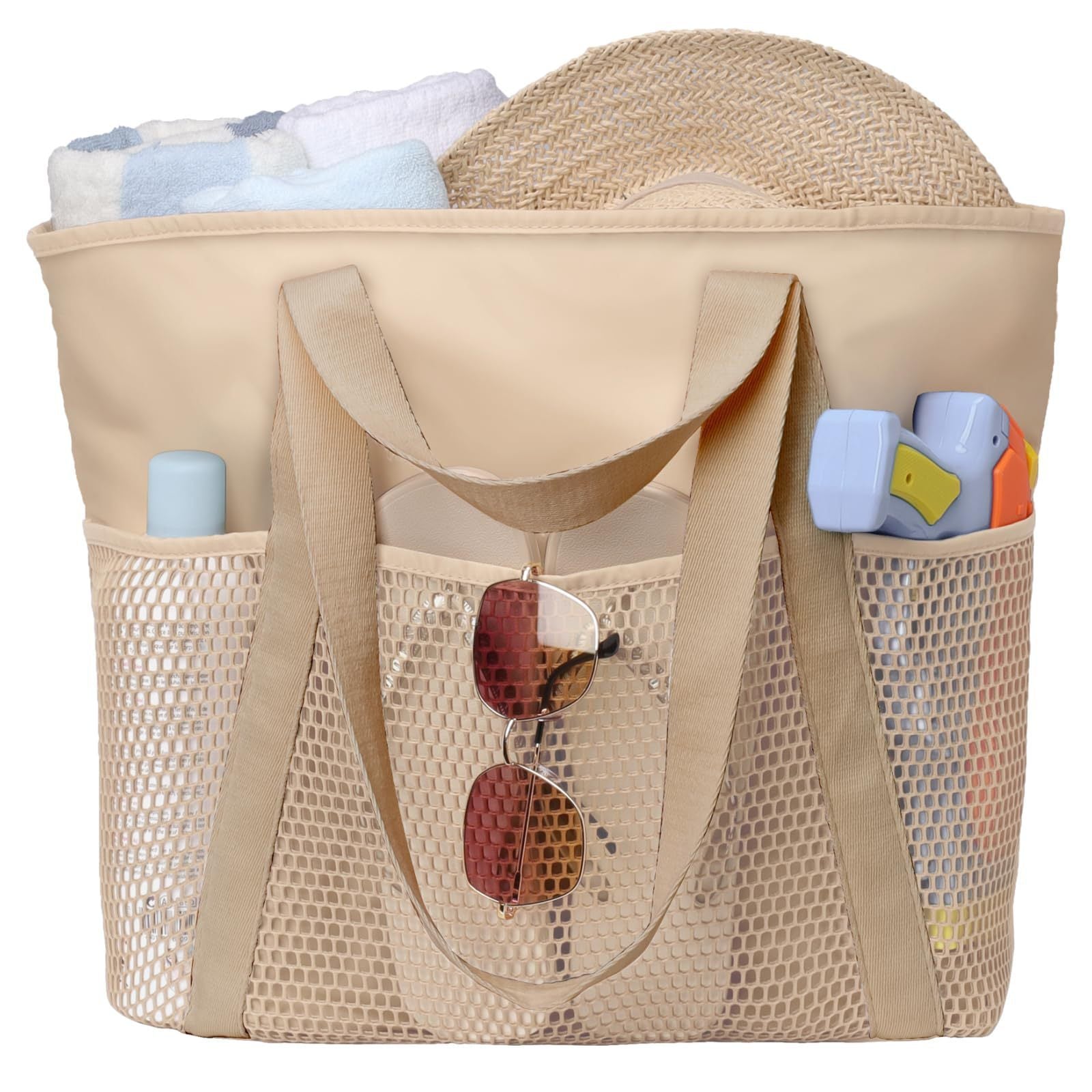 Large Capacity Waterproof Beach Bag Beach Portable - Tribe Feel