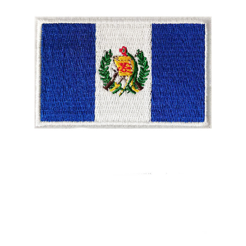 Embroidered National Flag Patch - Backpack flag patch – Travel Accessories - Tribe Feel