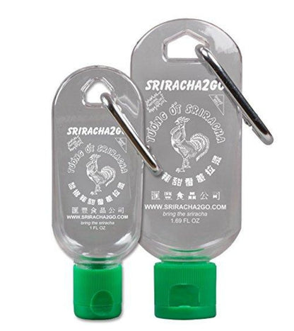 Portable Sriracha Bottle with Carabiner – Travel Gift for Spice Lovers | Tribe Feel  Travel Gifts