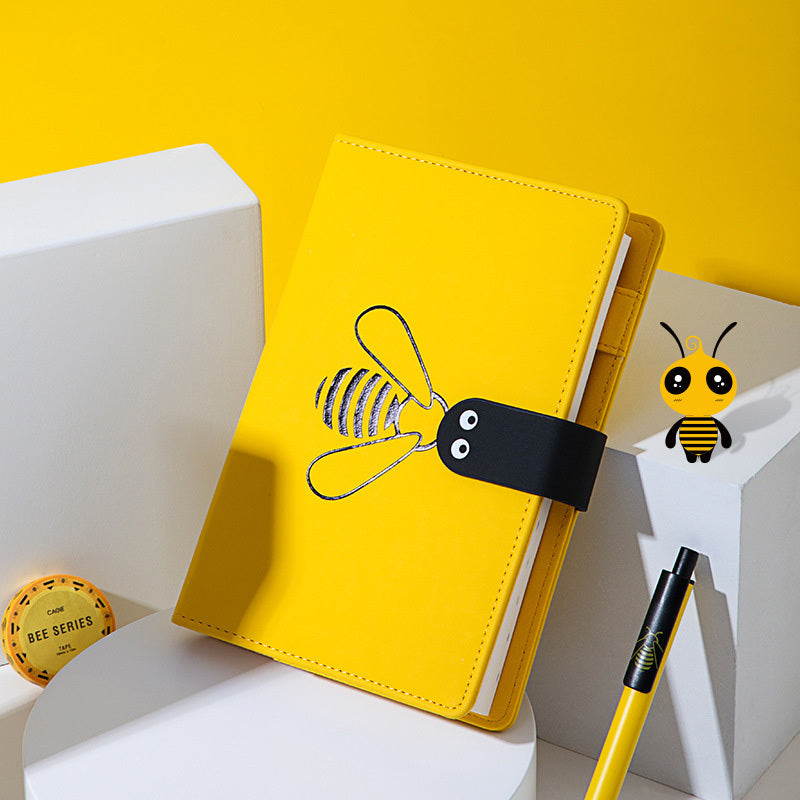 Bee Travel Notebook – 144-Page A5 Journal for Notes, Sketches & Travel Memories