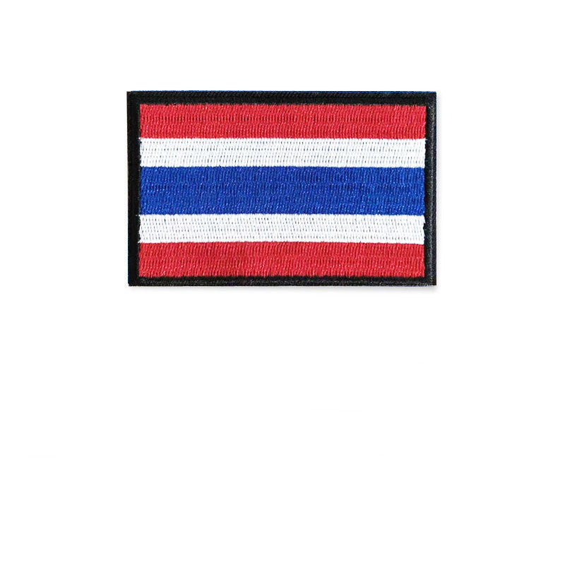 Embroidered National Flag Patch - Backpack flag patch – Travel Accessories - Tribe Feel
