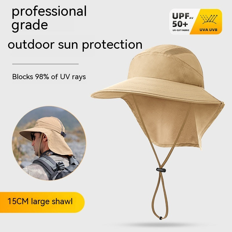 Outdoor Mountaineering Face Cover Sun-proof Hat UV - Tribe Feel