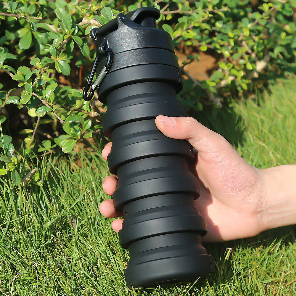 Foldable Water Bottle - Lightweight, Travel-Friendly Water Bottle