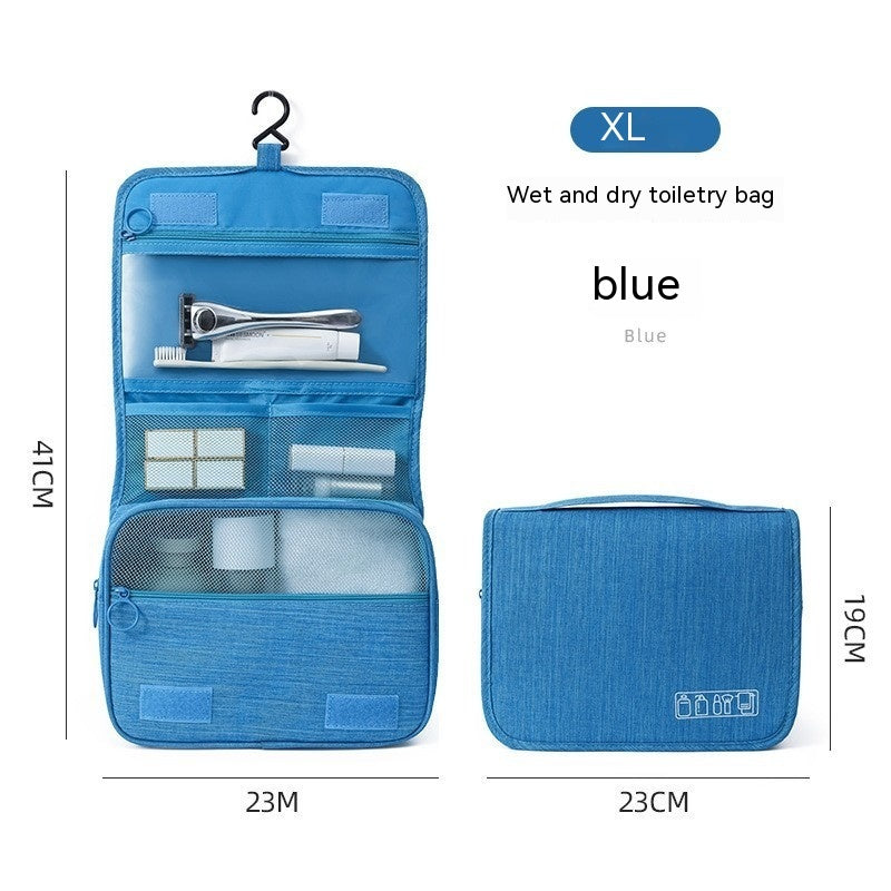 Travel Toiletry Bag with Compartments & Hanger | Portable Organizing Case – Travel Accessories Travel Organiser - Tribe Feel