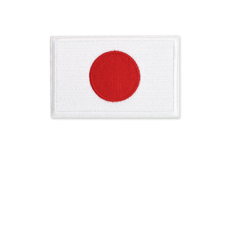 Embroidered National Flag Patch - Backpack flag patch – Travel Accessories - Tribe Feel
