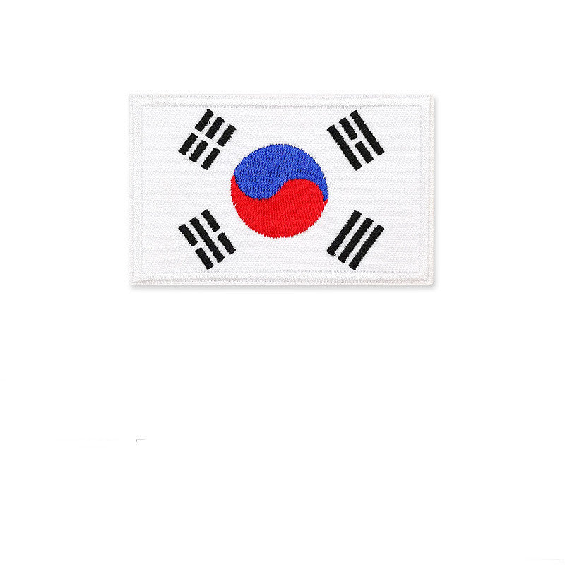 Embroidered National Flag Patch - Backpack flag patch – Travel Accessories - Tribe Feel
