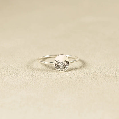 Sea Wave Ring – Ocean-Inspired Jewellery | Unique Travel Gift for Sea & Beach Lovers -  Travel gifts