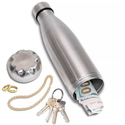 Water Bottle with Hidden Storage – Secret Compartment for Beach, Travel & Backpacking | Tribe Feel  Travel Gadgets