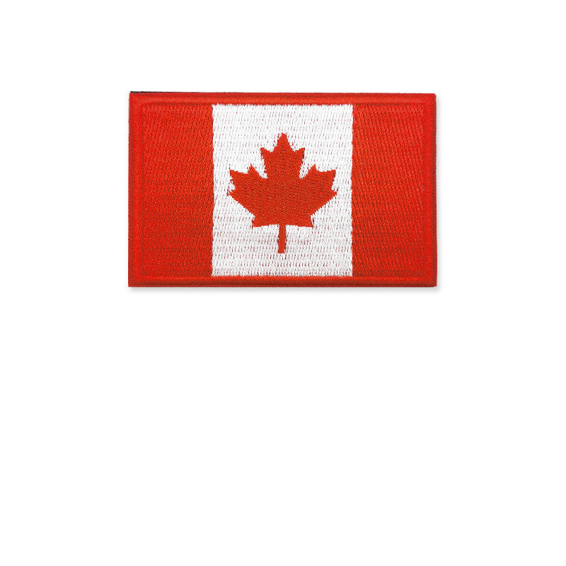 Embroidered National Flag Patch - Backpack flag patch – Travel Accessories - Tribe Feel