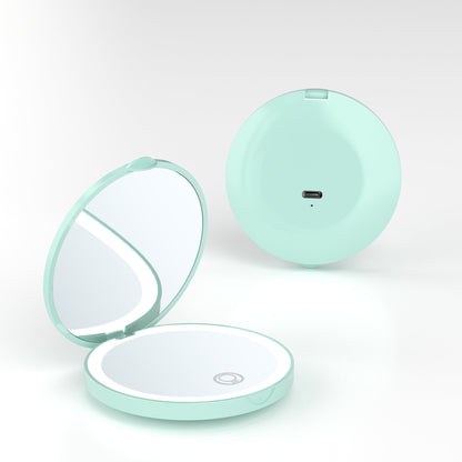 Rechargeable LED Travel Makeup Mirror – Light-Up Travel Mirror | Tribe Feel  Travel Essentials