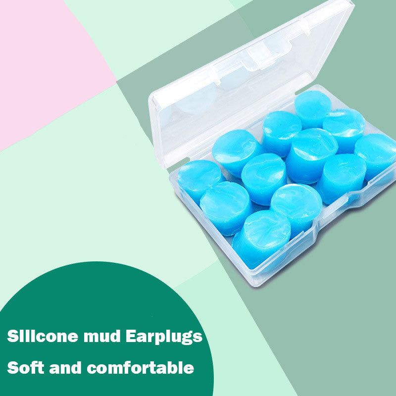Travel Earplugs in case - noise reduction for travelling - Tribe Feel