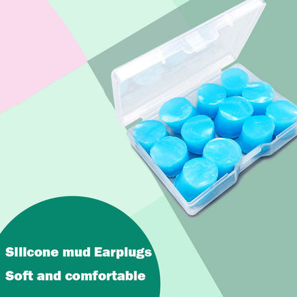 Travel Earplugs in case - noise reduction for travelling - Tribe Feel