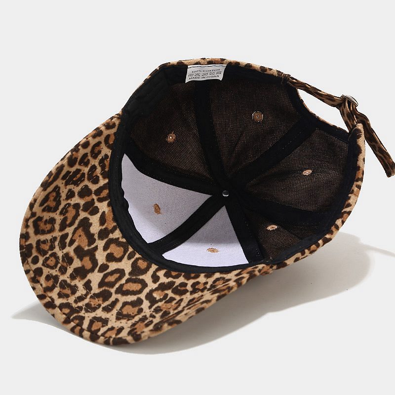 Leopard Print Baseball Cap | Summer Hat for Travel & Beach Outfits  Clothing and accessories