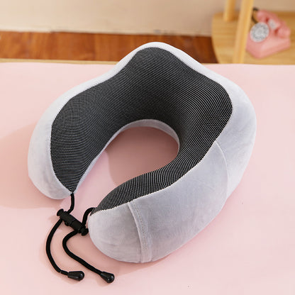 Memory Foam Travel Pillow with Adjustable Tightening Strings - Ultimate Travel Comfort – Travel Accessories