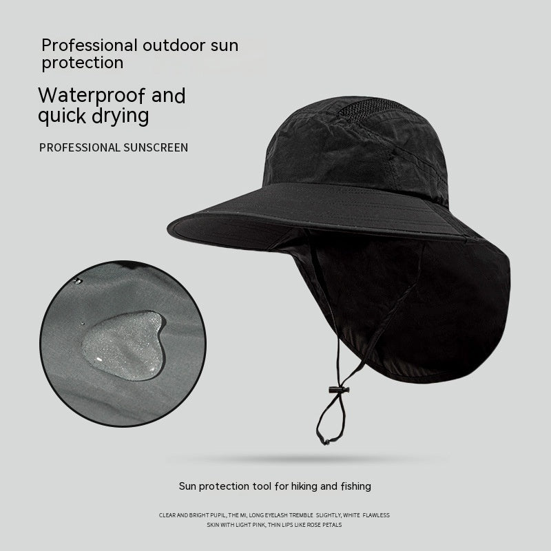 Outdoor Mountaineering Face Cover Sun-proof Hat UV - Tribe Feel