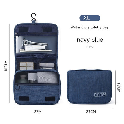 Travel Toiletry Bag with Compartments & Hanger | Portable Organizing Case – Travel Accessories Travel Organiser - Tribe Feel