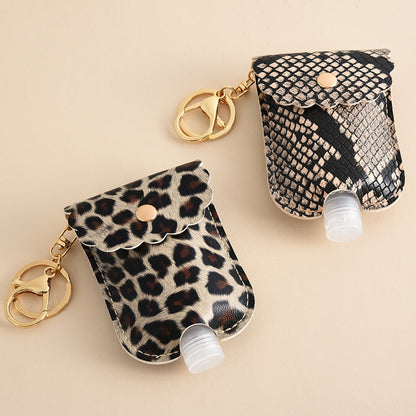 Leopard Print Keychain Hand Sanitiser – Stylish Travel Essential & Gift | Tribe Feel  Travel Essentials