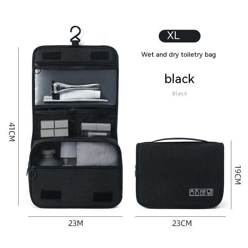 Travel Toiletry Bag with Compartments & Hanger | Portable Organizing Case – Travel Accessories Travel Organiser - Tribe Feel