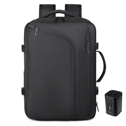 Vacuum Compression Travel Backpack with Optional Air Pump | Tribe Feel  Travel Backpacks and Travel Bags