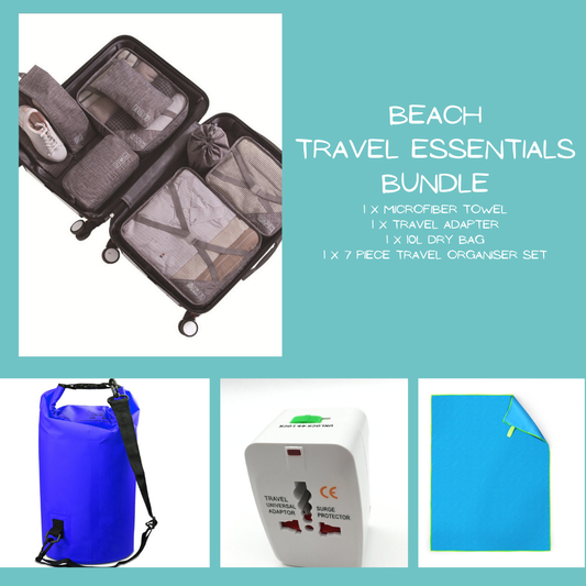 Beach Travel Essentials Bundle – The Ultimate Holiday Set with Big Savings! - Tribe Feel