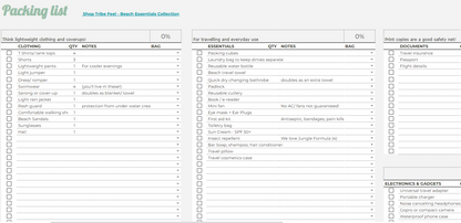 Mauritius Travel Planner - Travel Budget, Itinerary and Packing list -  Digital guides