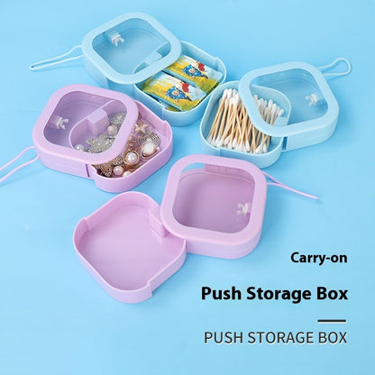 Discreet mini storage box case for necessities - Solo female travel essentials