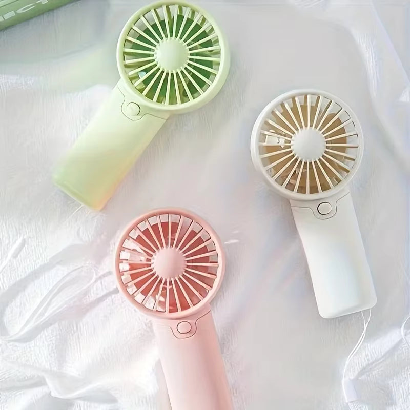 Handheld Mini USB Portable Fan – Compact & Rechargeable for Travel | Tribe Feel  Travel Gadgets