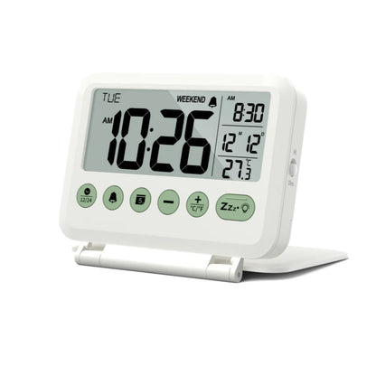 Travel Clock Compact Digital Travel Alarm Clock for Home & Travel 