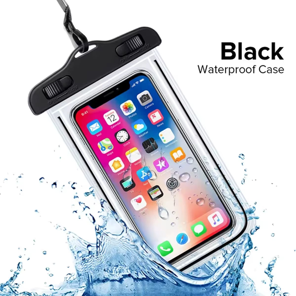 Universal Waterproof Phone Cover – Clear Touchscreen Phone Case for Travel  Travel Essentials