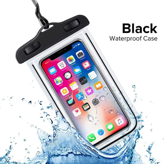 Universal Waterproof Phone Cover – Clear Touchscreen Phone Case for Travel  Travel Essentials