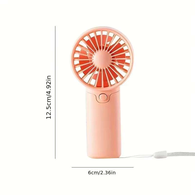 Handheld Mini USB Portable Fan – Compact & Rechargeable for Travel | Tribe Feel  Travel Gadgets