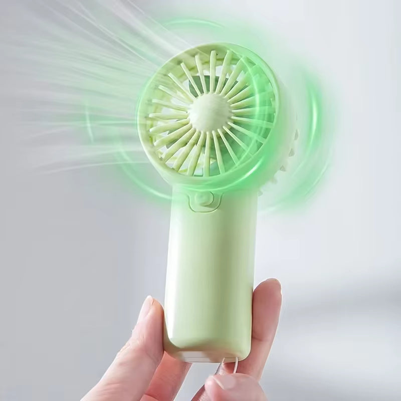 Handheld Mini USB Portable Fan – Compact & Rechargeable for Travel | Tribe Feel  Travel Gadgets