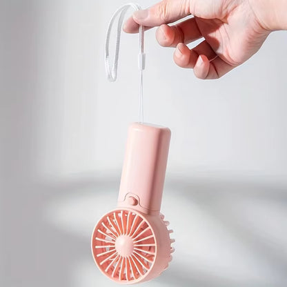 Handheld Mini USB Portable Fan – Compact & Rechargeable for Travel | Tribe Feel  Travel Gadgets