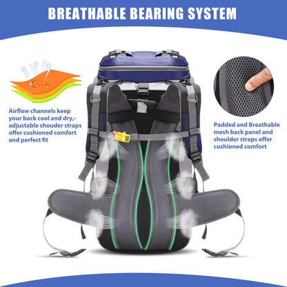 60L Backpack – Travel & Hiking Rucksack for Gap Year Adventures  Travel Backpacks and Travel Bags