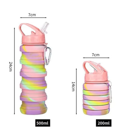 Collapsible Water Bottle - Lightweight, Travel-Friendly Water Bottle  Travel Essentials