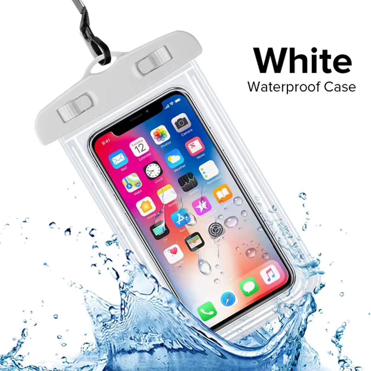Universal Waterproof Phone Cover – Clear Touchscreen Phone Case for Travel  Travel Essentials