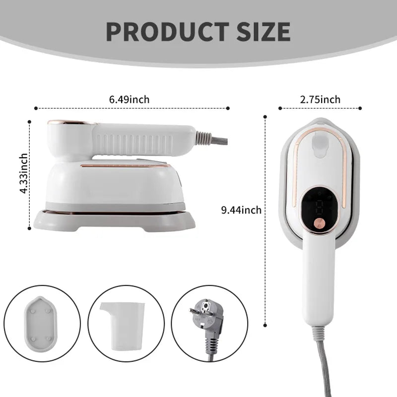 Travel Steam Iron | Portable Mini Steam Iron for Holidays & Travel  Travel Gadgets